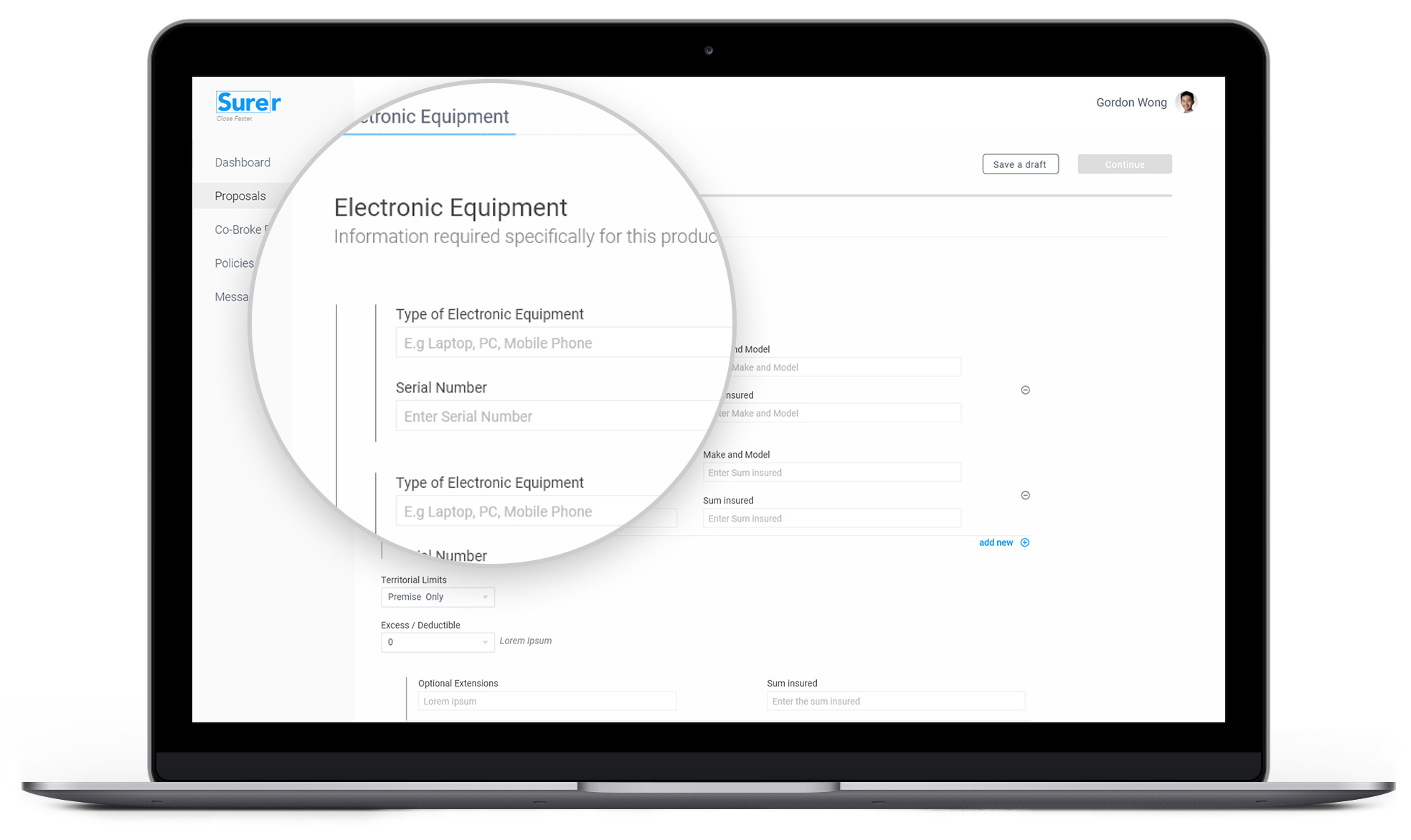 Quote Sourcing System